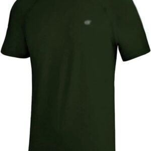 THJKUPO Gym Hiking Sports Clothes Sports T-Shirt Quick Dry Short Sleeve Solid Color